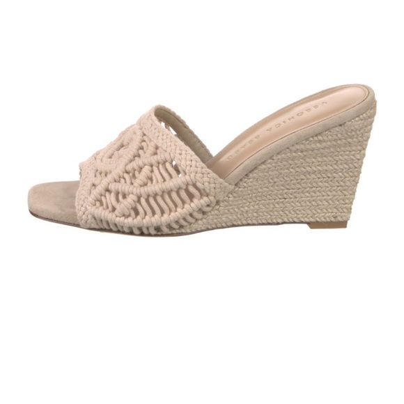 Veronica Beard Shoes - Veronica Beard Women Ezrah Macrame Espadrille Wedge
